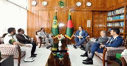 স্পিকারের সাথে মার্কিন রাষ্ট্রদূতের সৌজন্য সাক্ষাৎ 