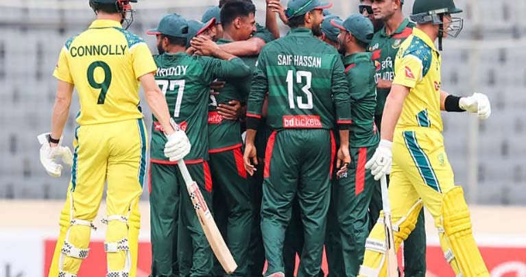 ২১ বছর পর অস্ট্রেলিয়াকে হারালো বাংলাদেশ