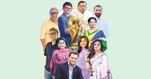 বিশ্বকাপ উন্মাদনায় শোবিজ তারকারা