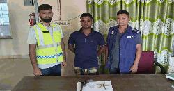 দৌলতপুর থানা পুলিশের বিশেষ অভিযানে অস্ত্র গুলি ও ইয়াবাসহ যুবক আটক 