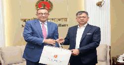 স্বরাষ্ট্রমন্ত্রীর সঙ্গে ফিলিস্তিনের রাষ্ট্রদূতের সাক্ষাৎ