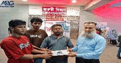 দগ্ধ রাকিবের চিকিৎসায় আনভীর বসুন্ধরা গ্রুপ ফাউন্ডেশনের সহায়তা 