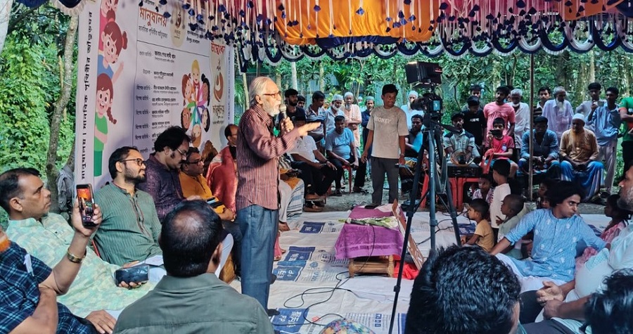 মতলব উত্তরে মানবিক পৃথিবীর আঁতুড়ঘর “মানুষালয়” সংগঠনের আনুষ্ঠানিক উদ্বোধন।