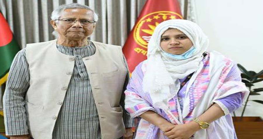 প্রধান উপদেষ্টার সঙ্গে যমুনায় দেখা করেন নুরের স্ত্রী মারিয়া আক্তার